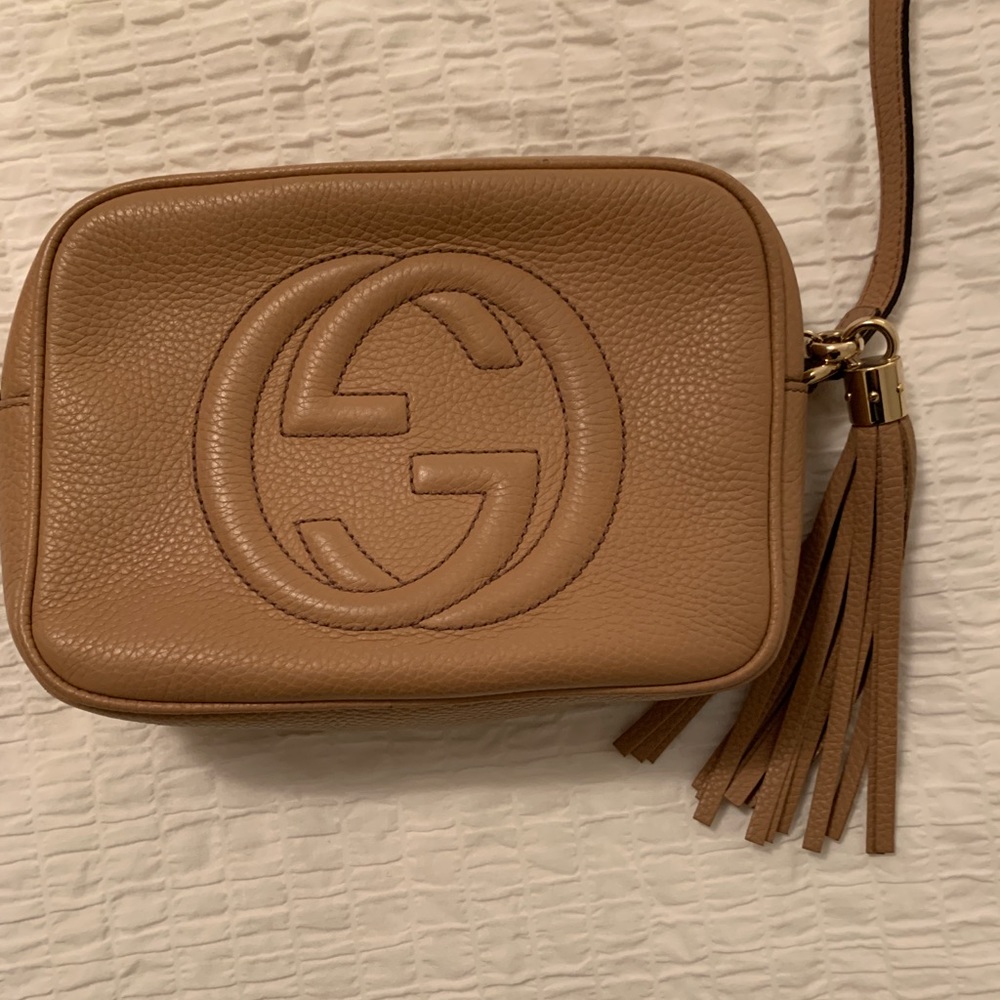 Gucci Tan Crossbody Bag